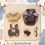 Reporter Five Pieces Set for 20cm Cotton Doll - Image 2