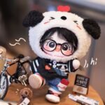 Hearts-for-Puppy Six Pieces Set for 20cm Cotton Doll - Image 4