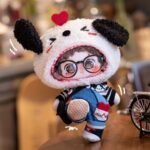 Hearts-for-Puppy Six Pieces Set for 20cm Cotton Doll - Image 9