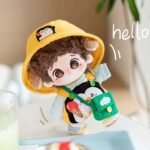 Penguin Travel Five Pieces Set for 20cm Cotton Doll