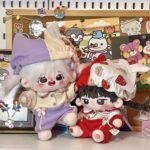 Color-Block Romper Set for 20cm Cotton Doll – Image 5