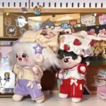 Color-Block Romper Set for 20cm Cotton Doll – Image 6