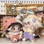 Color-Block Romper Set for 20cm Cotton Doll – Image 4