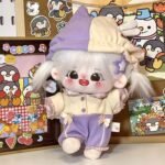 Color-Block Romper Set for 20cm Cotton Doll – Image 10