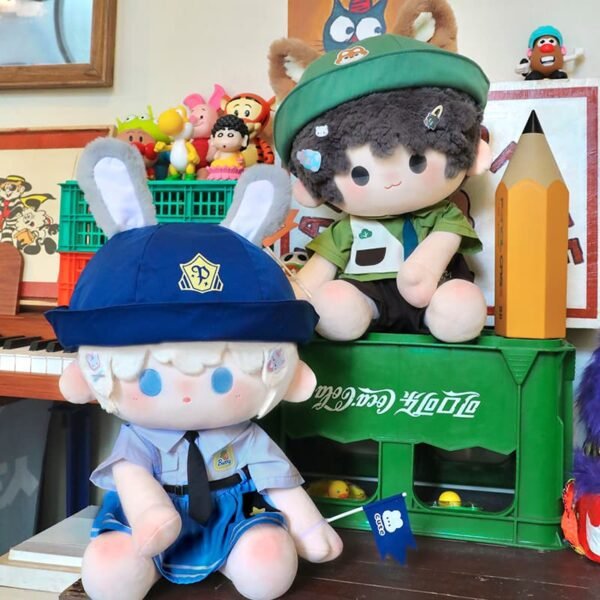 Little Bunny Sheriff & Fox Agent Series for 40cm Cotton Doll