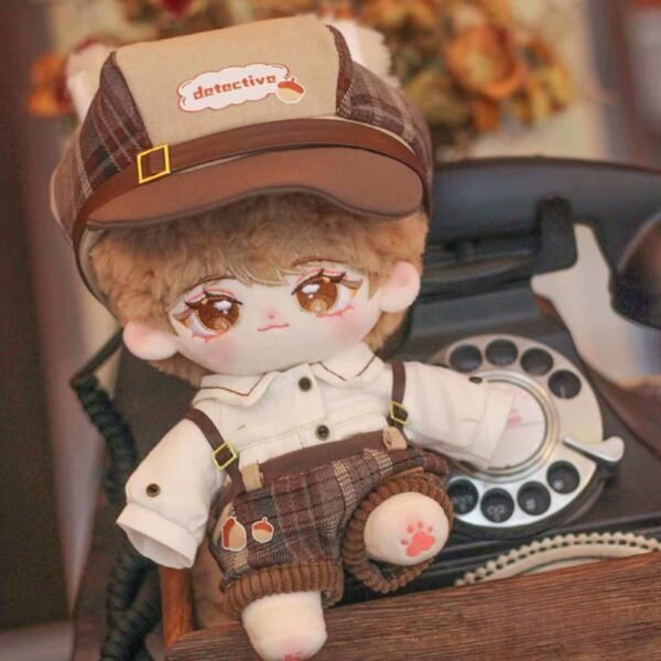 Midnight Detective Five Pieces Set for 20cm Cotton Doll