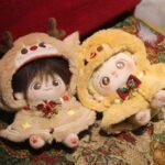 Christmas Carol Series Three Pieces Set for 20cm Cotton Doll