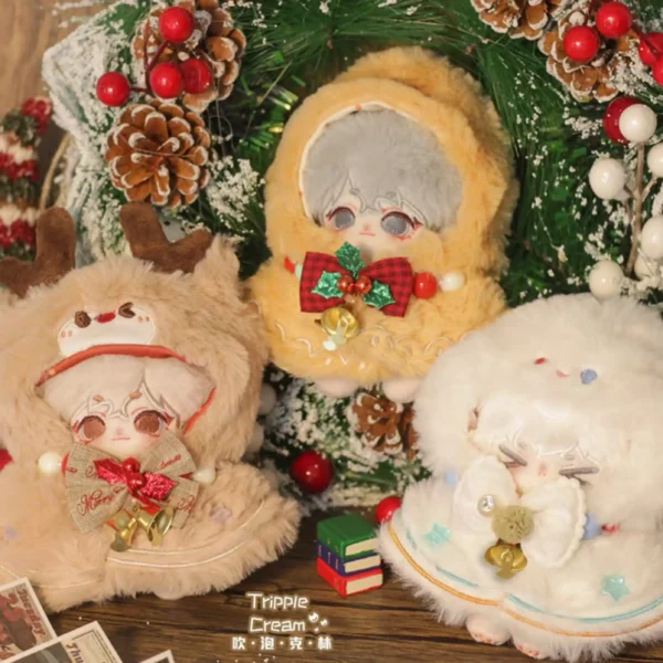 Christmas Carol Series Two Pieces Set for 10cm Cotton Doll