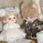 Romantic Glamour Four Pieces Set for 20cm Cotton Doll