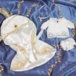 Temple Ritual Four Pieces Set for 20cm Cotton Doll – Bild 5