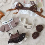 Cat Maid Five Pieces Set for 20cm Cotton Doll - Image 5