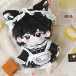 Cat Maid Five Pieces Set for 20cm Cotton Doll - Image 3