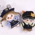 Fox & Bunny Detective Agency Four Pieces Set for 10cm Cotton Doll