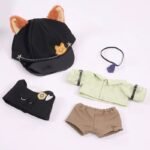 Fox & Bunny Detective Agency Five Pieces Set for 20cm Cotton Doll - Image 3