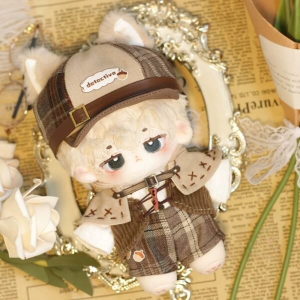 Midnight Detective Five Pieces Set for 15cm Cotton Doll